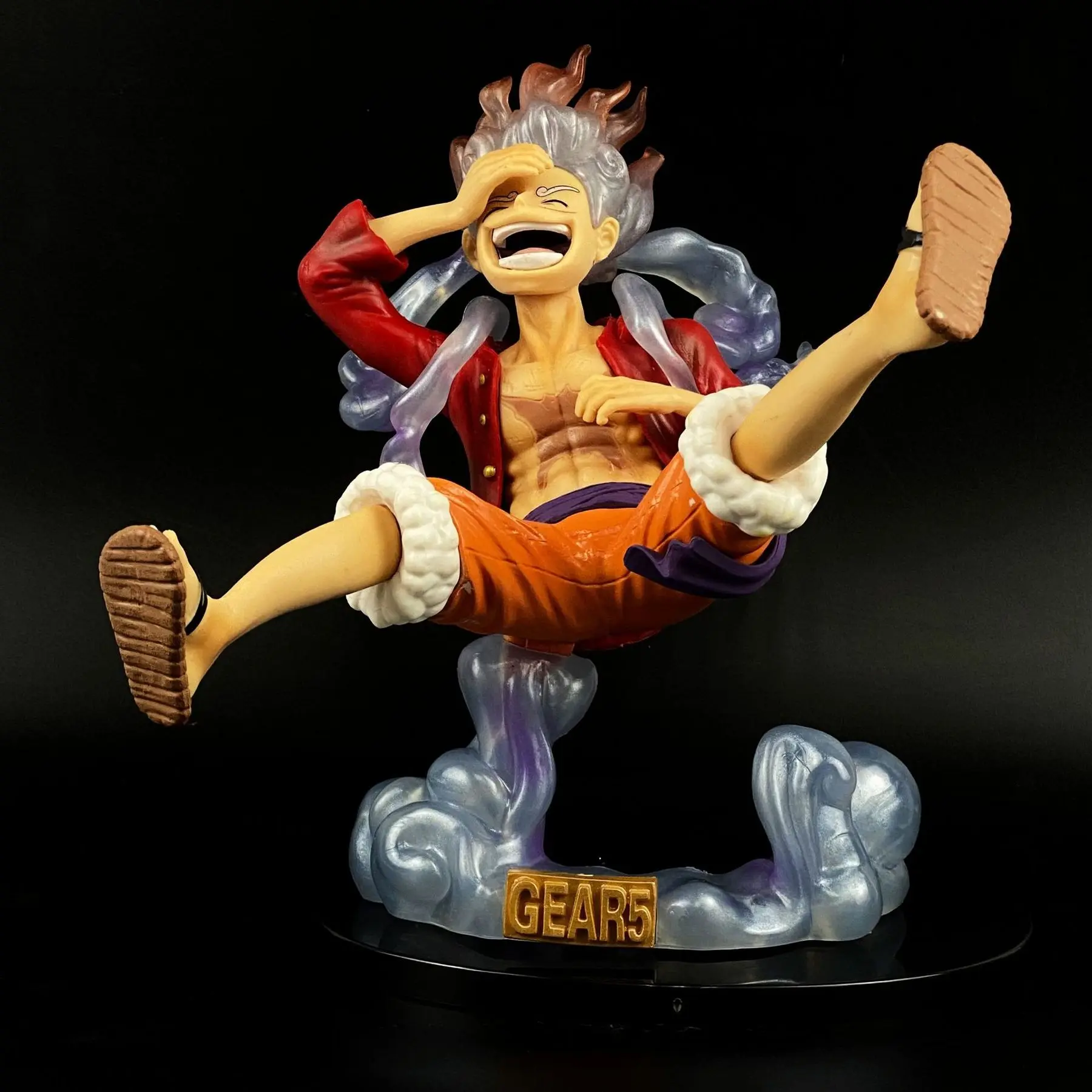 Една подробност GK Luffy 17 см Съоръжения 5 Аниме Статуетка на Бога на Слънцето Никка PVC Фигурка Статуя на PVC Модел на Кукли, Детски Играчки За Детски Подарък . ' - ' . 3