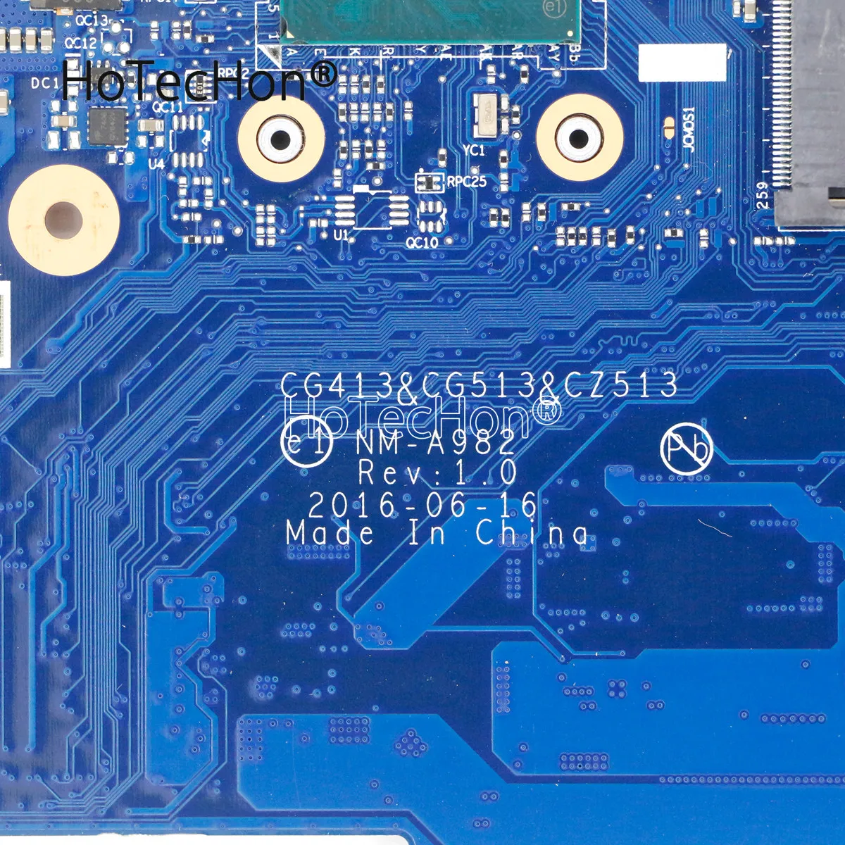 5B20M31046 - дънна Платка UMA за лаптоп NM-A982 с i7-7500u за Lenovo Ideapad 310 TOUCH-15IKB (80TW0004US) . ' - ' . 3