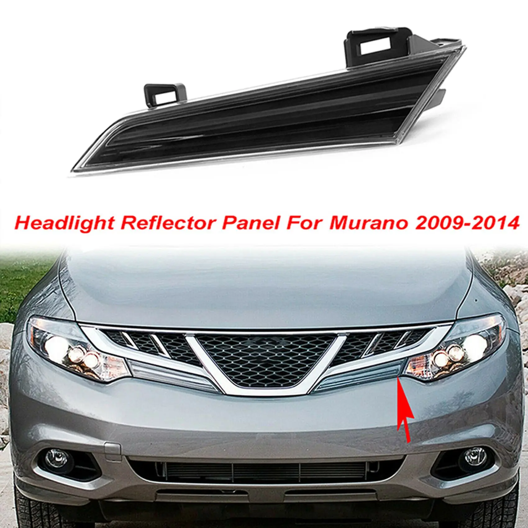 Отразяваща лента автомобилни фарове за Nissan Murano 2009-2014 26063-1AA0B 26013-1AA0B външно осветление на автомобила . ' - ' . 4