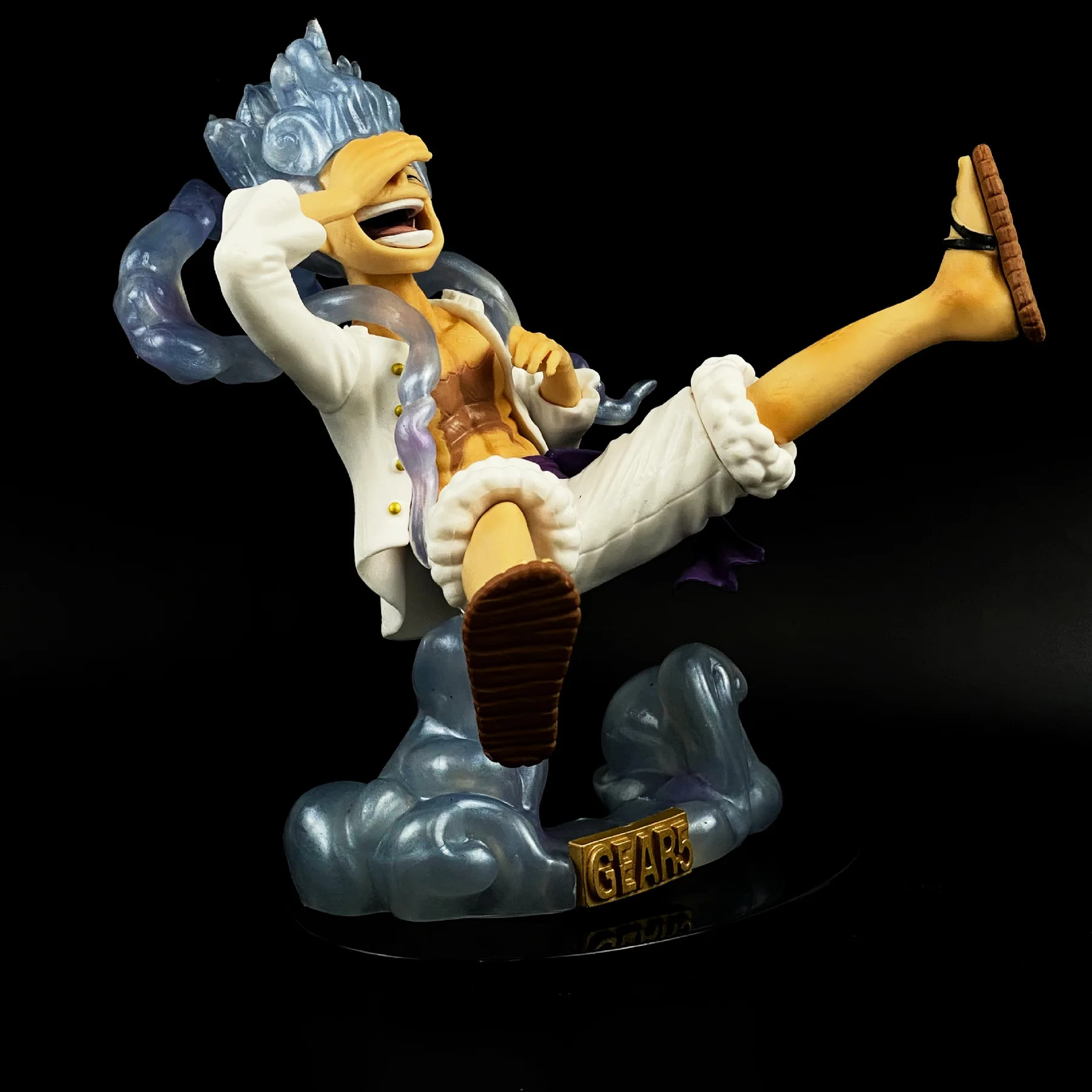 Една подробност GK Luffy 17 см Съоръжения 5 Аниме Статуетка на Бога на Слънцето Никка PVC Фигурка Статуя на PVC Модел на Кукли, Детски Играчки За Детски Подарък . ' - ' . 4