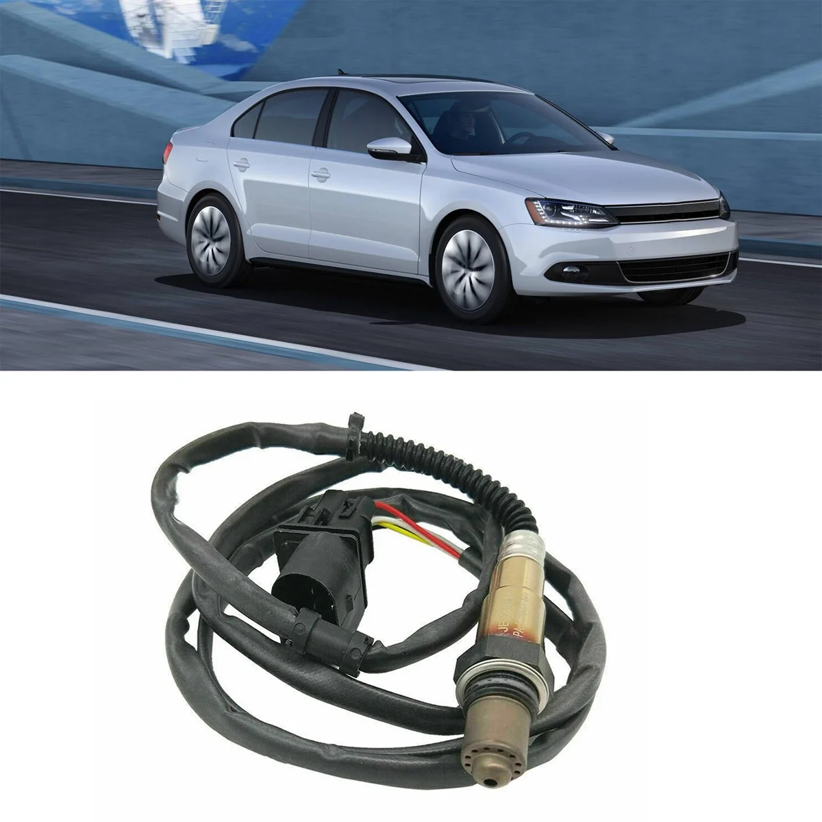 234-5112 Сензора за кислород Сензор, съотношението на разхода на гориво в празно състояние Кола за VW Jetta 1.8 L-L4 Golf Beetle, Skoda 1999-2005 . ' - ' . 4