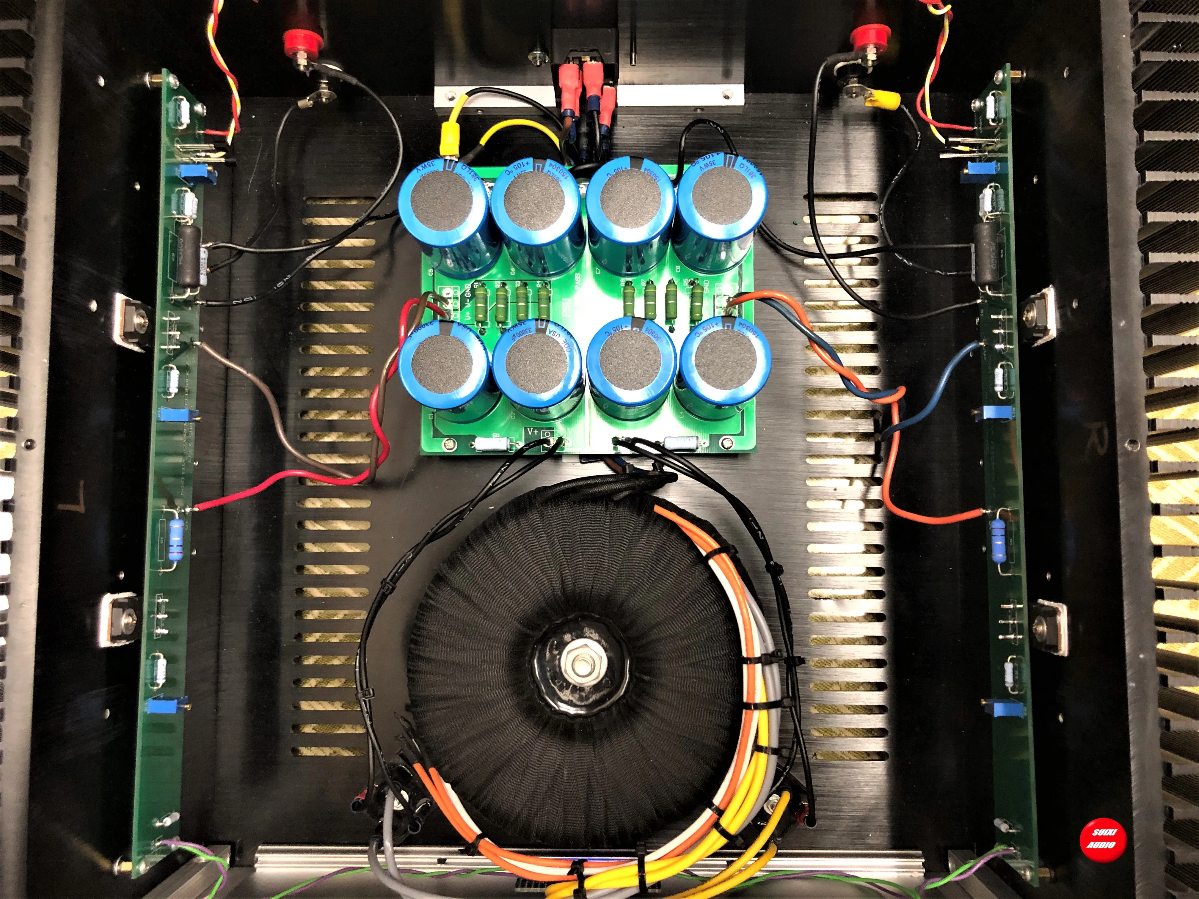 1 Чифт усилватели на мощност PCF F7 мощност 1 Ват/импеданс: 10 (вход RCA) с пълен набор от регулираните оригинални резистори . ' - ' . 4