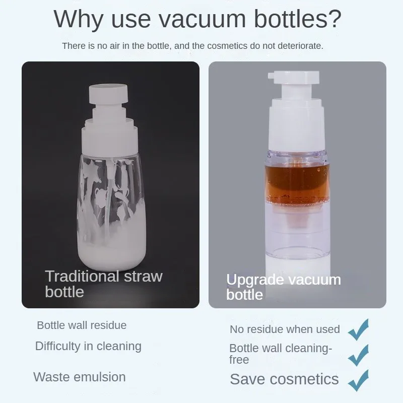 Вакуум произведено отделен бутылочный натиснете Фланец козметичен спрей за Еднократна употреба Преносим Комплект празни бутилки за еднократна употреба . ' - ' . 5